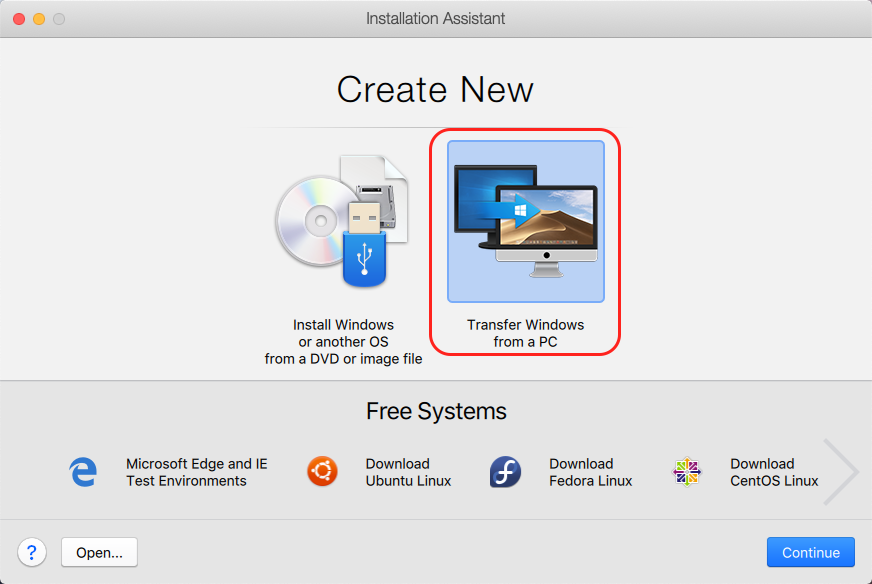 transfer parallels to new mac